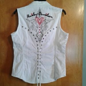 Women's Harley-Davidson Sleeveless Top Size L